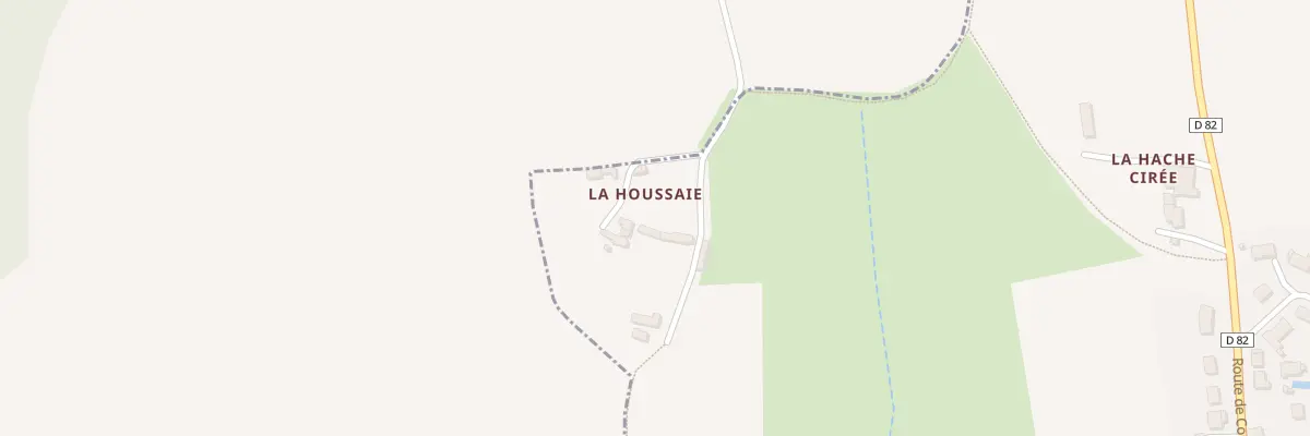 Plan du 5014 La Houssaie à La Chapelle-Saint-Fray