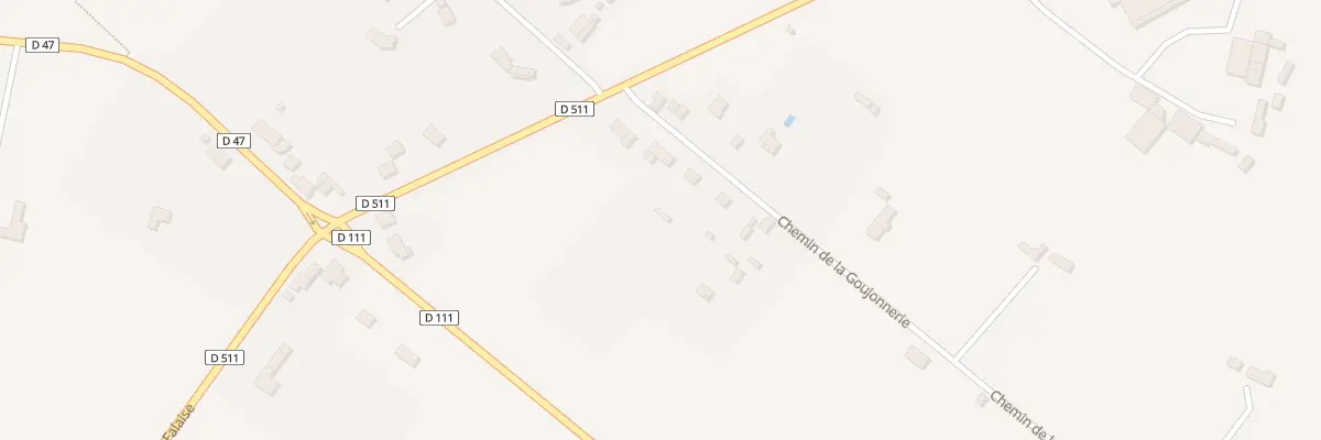Plan du 5118 Che de la Goujonnerie à Mézidon Vallée d’Auge
