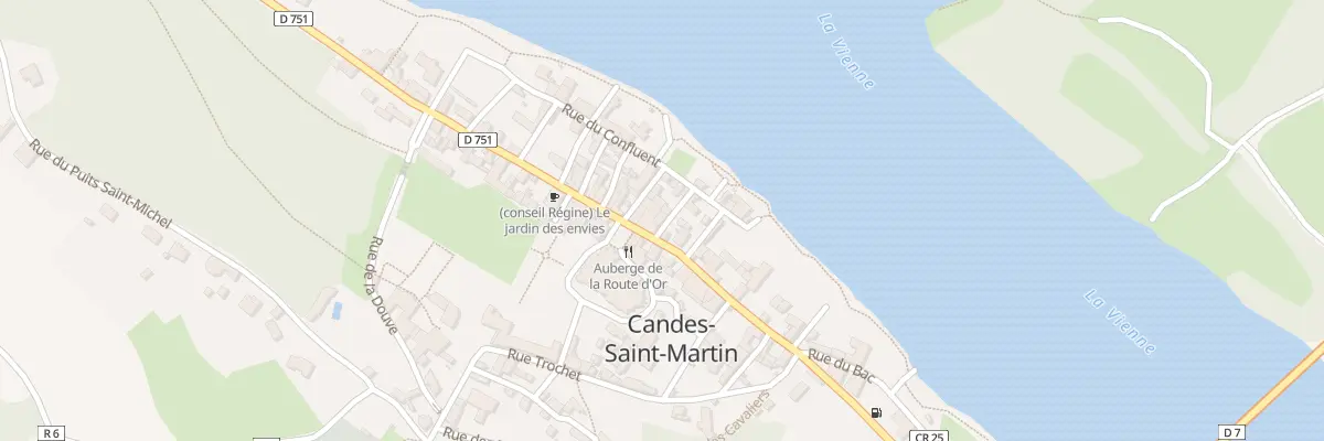 Plan du 2 Rle du Presbytère à Candes-Saint-Martin