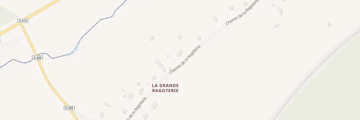 Plan du 14 Che de la Ragoterie à La Houblonnière