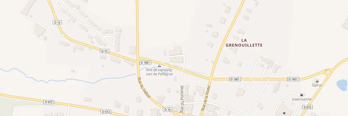 Plan du 2 Le Touran à Pellegrue
