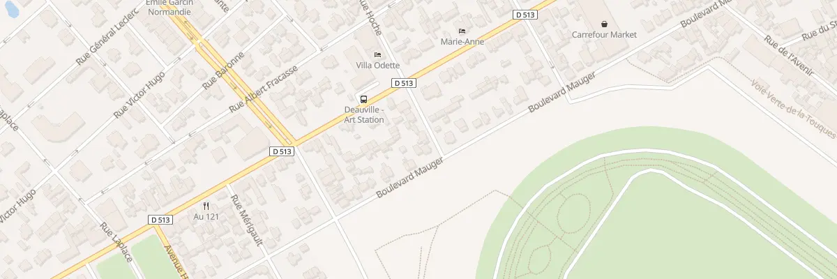 Plan du 48 Rue Hoche à Deauville