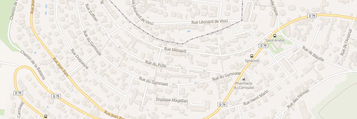 Plan du 14 Rue du Puits à Sainte-Adresse