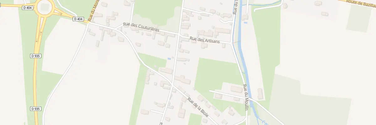 Plan du 13 Che de la Hourcade à Camalès