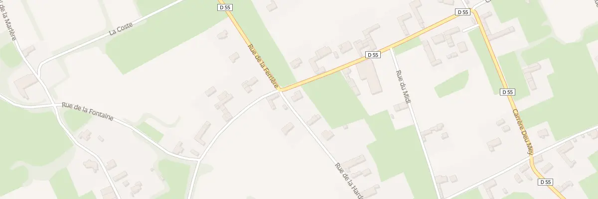Plan du 16 Rue de la Hardette à Lafitole