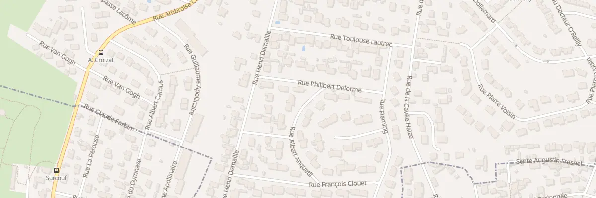 Plan du 15 Rue Albert Anquetil au Havre