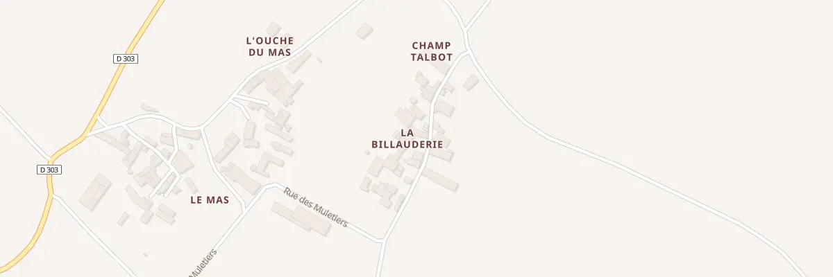 Plan du 5050 La Billaudrie à La Magdeleine