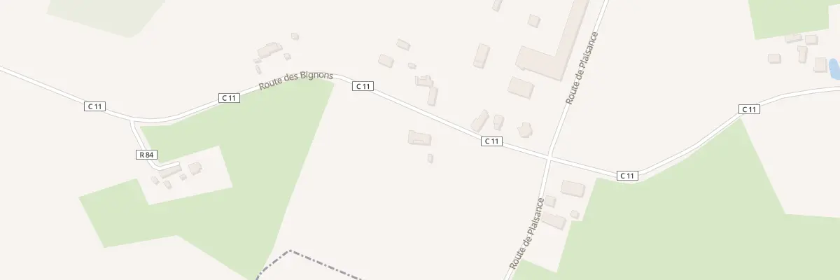 Plan du 8 Rte des Bignons à Louplande