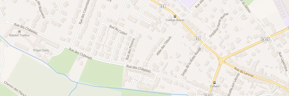 Plan du 44B Rue des Châtelets à Alençon