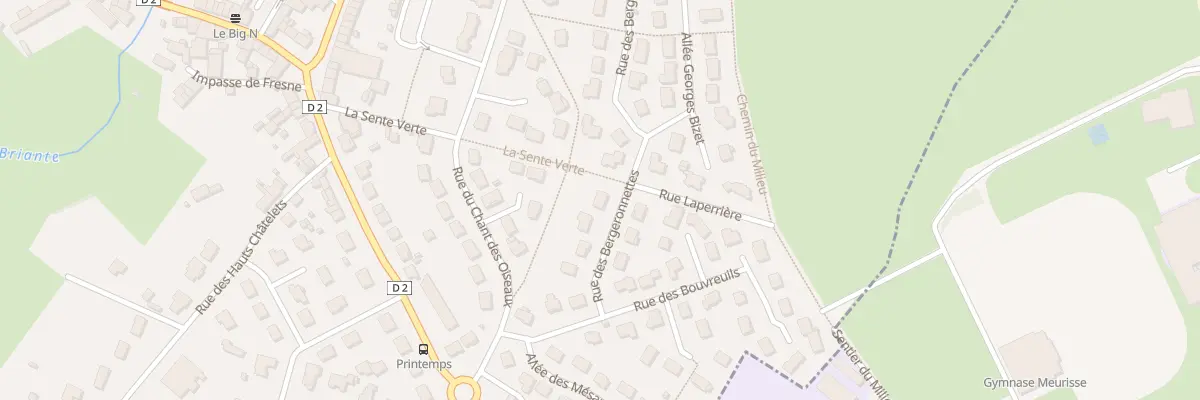 Plan du 13 Rue des Bergeronnettes à Damigny
