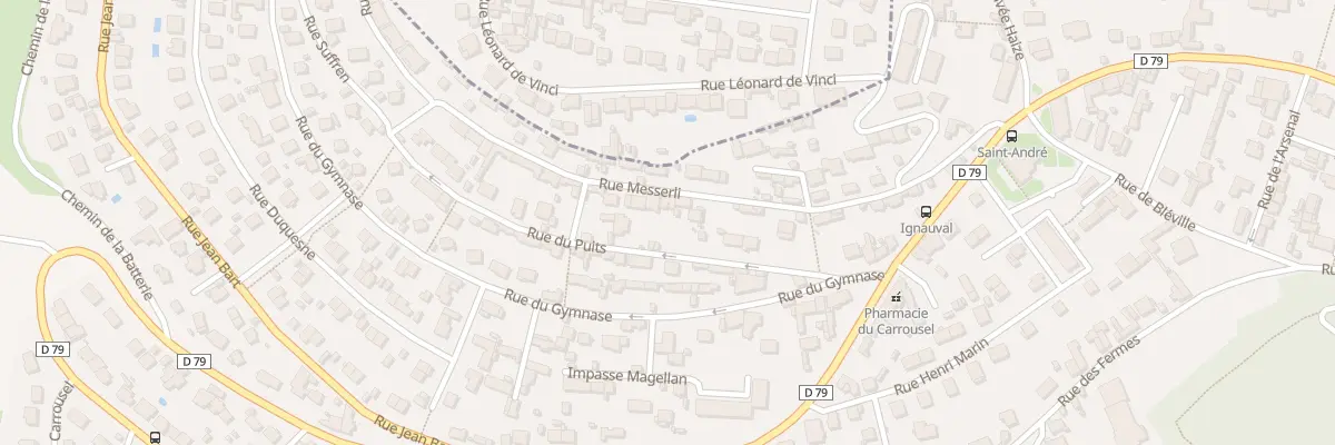 Plan du 12 Rue du Puits à Sainte-Adresse