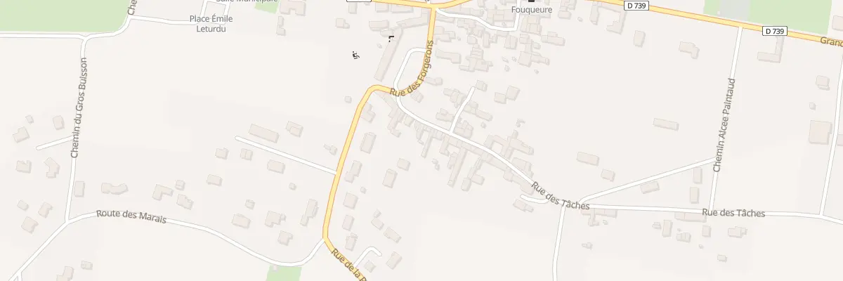 Plan du 5047 Le Bourg à Fouqueure