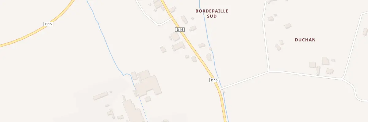 Plan du 3 Bordepaille Sud au Puy