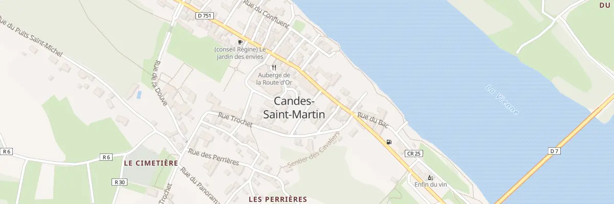 Plan du 3 Rue de la Mairie à Candes-Saint-Martin
