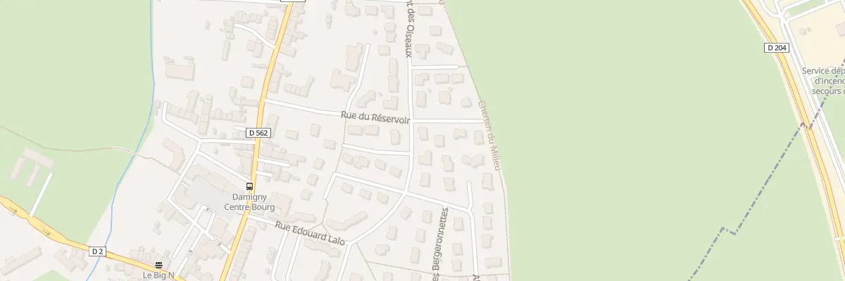 Plan du 30 Rue du Chant des Oiseaux à Damigny