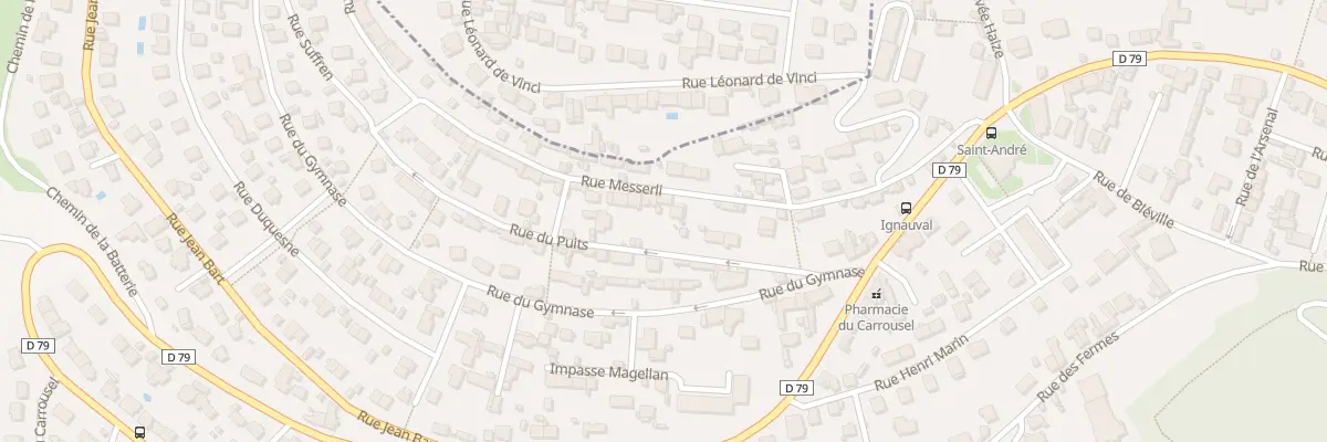 Plan du 10 Rue du Puits à Sainte-Adresse