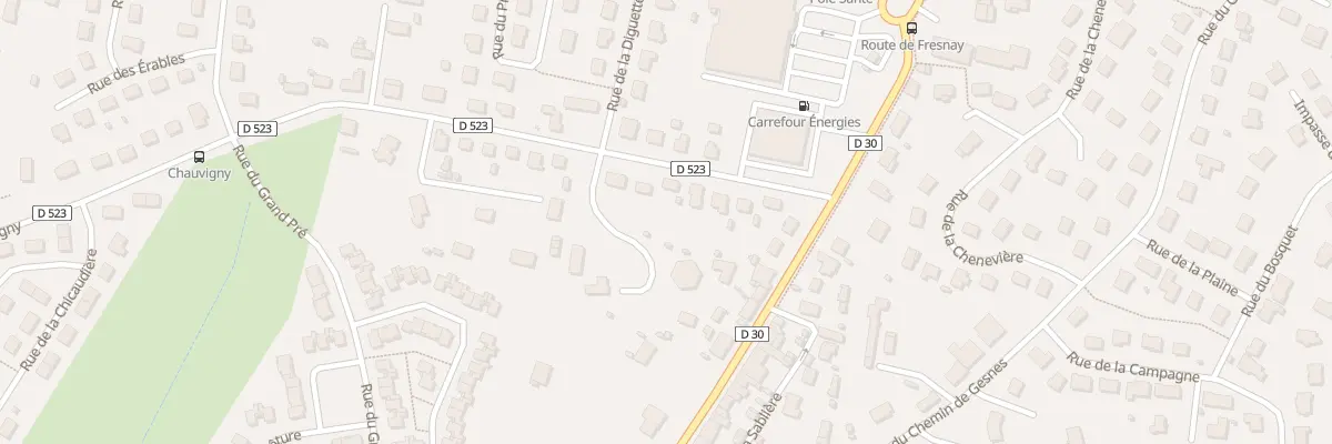 Plan du 50 Rue de Chauvigny à Saint-Germain-du-Corbéis