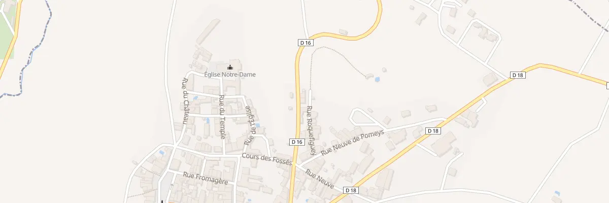 Plan du 10 Rte de Pessac à Gensac