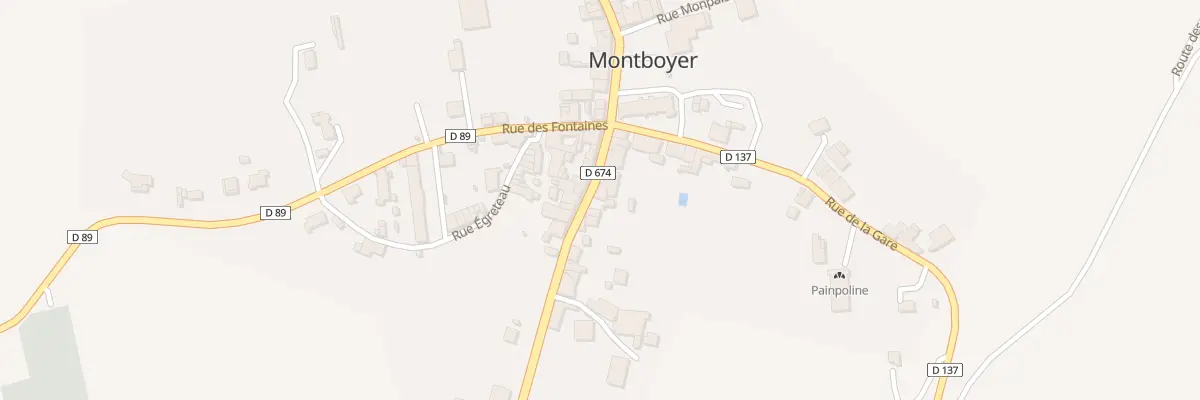 Plan du 5 Rue de l’Aquitaine à Montboyer