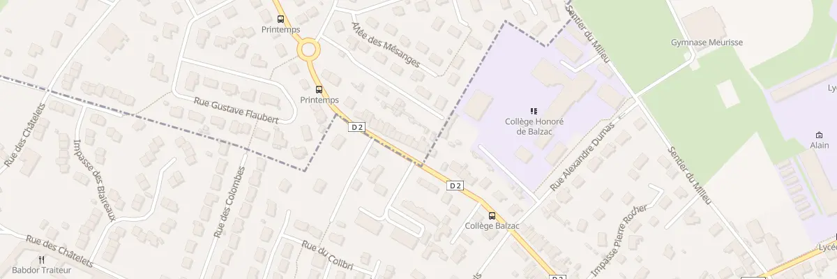 Plan du 53 Rue du Printemps à Damigny