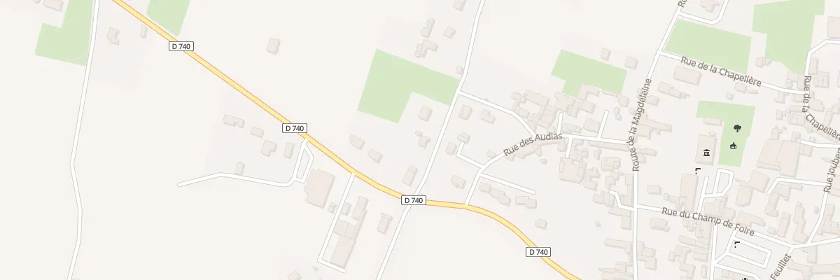 Plan du 3 Rue des Noyers à Villefagnan