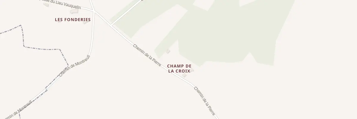 Plan du 5101 Chp de la Croix à Auvillars