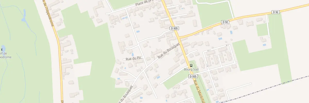 Plan du 3 Rue du Bousquet à Laloubère