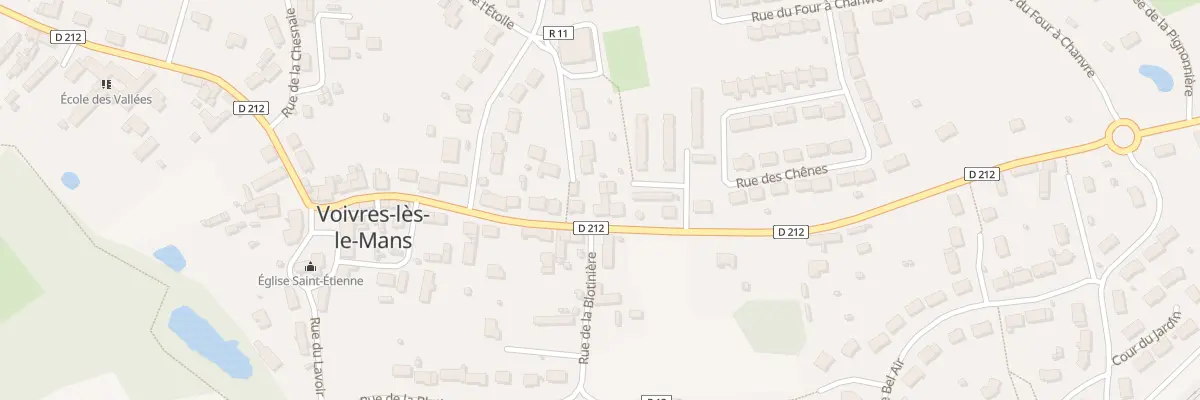 Plan du 27 Rue de la Mairie à Voivres-lès-le-Mans