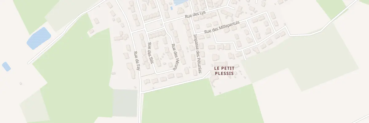 Plan du 25 Rue des Hérons à Chaufour-Notre-Dame
