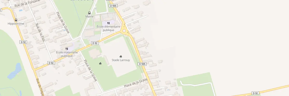 Plan du 72 Rue Maréchal Foch à Laloubère