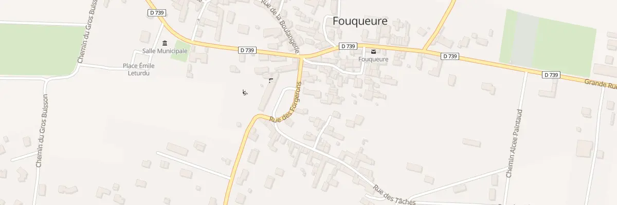Plan du 5006 Le Bourg à Fouqueure