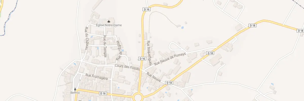 Plan du 8 Rue de Roquefiguey à Gensac