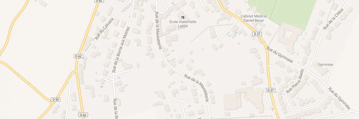 Plan du 9 Rue de la Mauvetterie à Latillé
