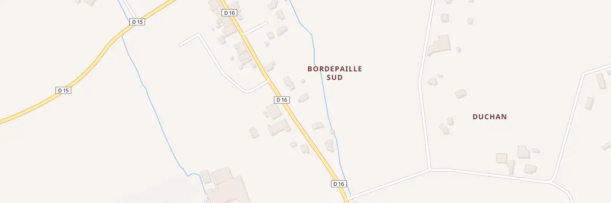 Plan du 6 Bordepaille Sud au Puy