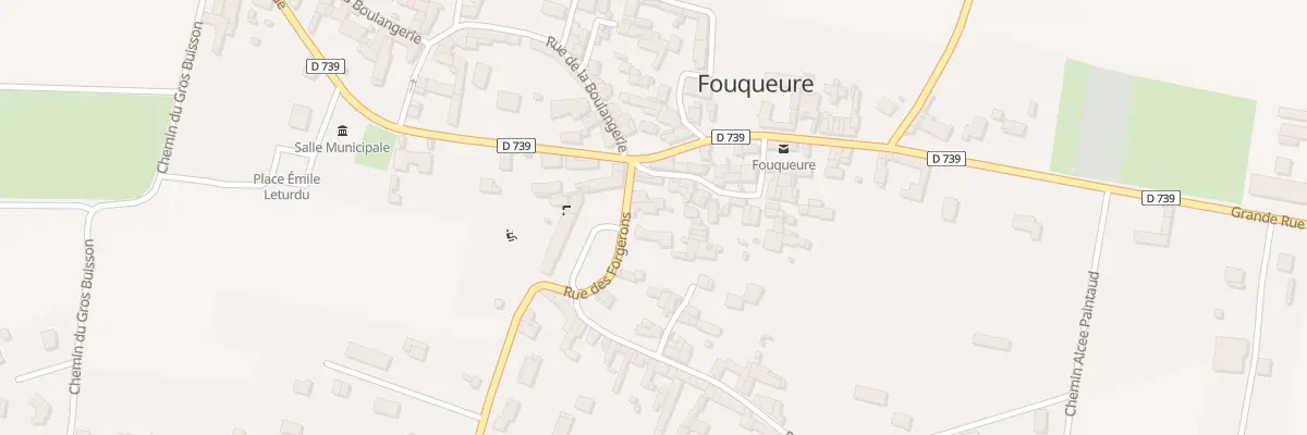 Plan du 5002 Le Bourg à Fouqueure