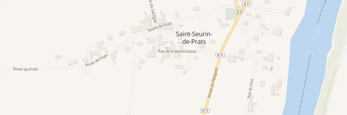 Plan du 7 Le Bourg Sud à Saint-Seurin-de-Prats