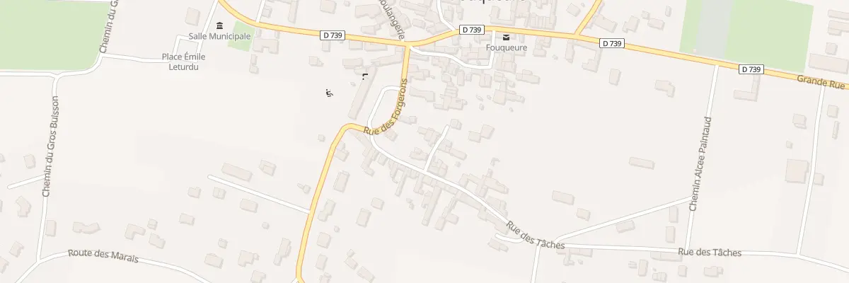Plan du 5010 Le Bourg à Fouqueure