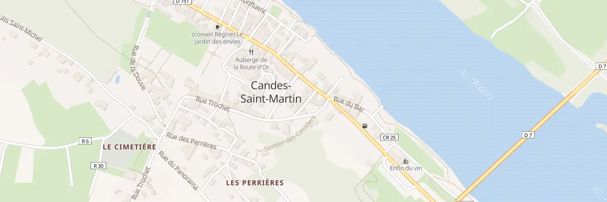 Plan du 3 Rue des Lavandières à Candes-Saint-Martin