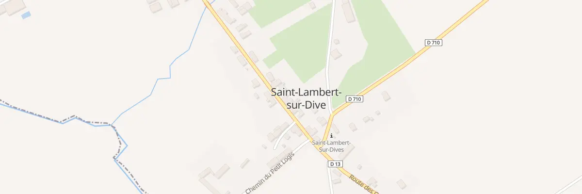 Plan du 56 Le Bourg à Saint-Lambert-sur-Dive