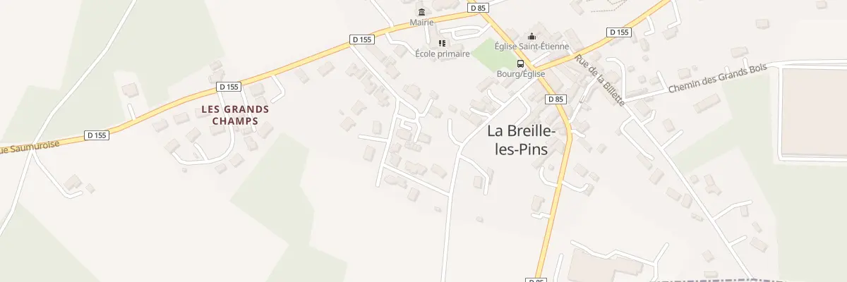 Plan du 7 Rue des Grands Champs à La Breille-les-Pins