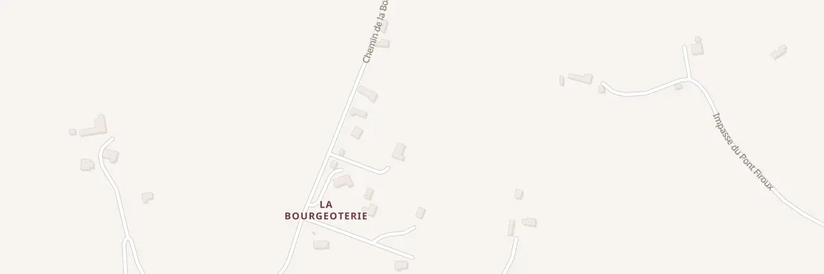 Plan du 1827 Che de la Bourgeoterie à Cambremer