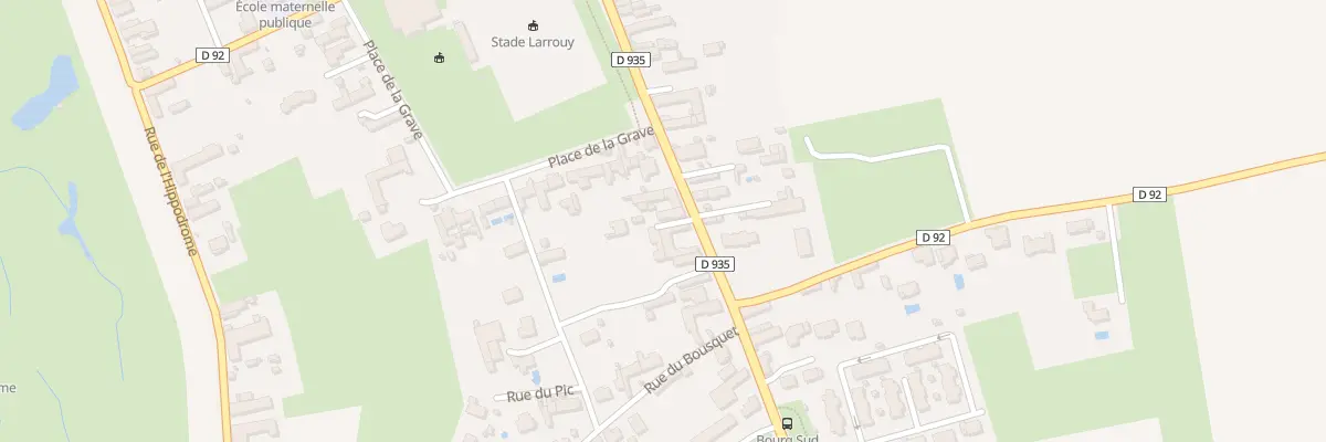 Plan du 21 Rue Maréchal Foch à Laloubère