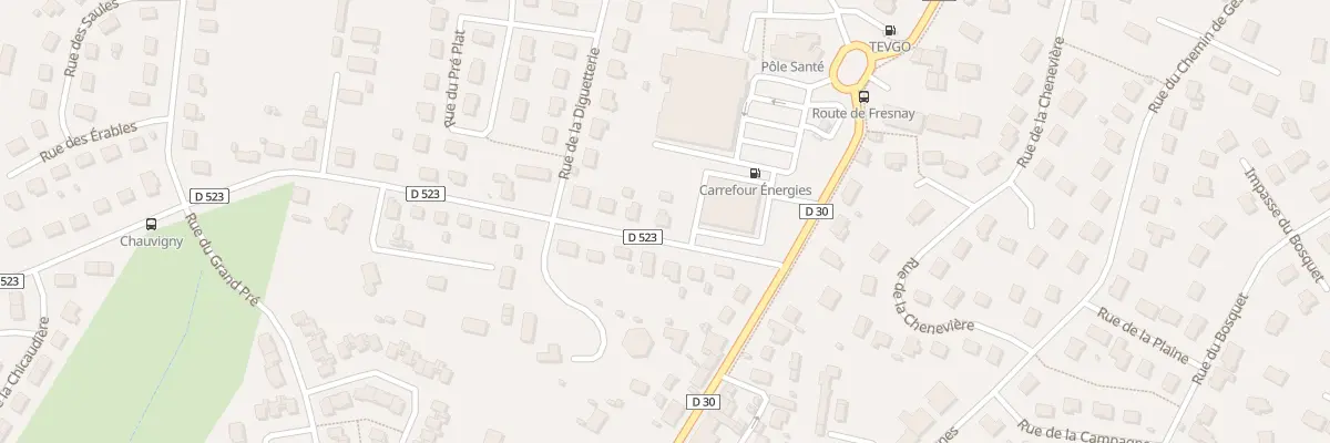 Plan du 51 Rue de Chauvigny à Saint-Germain-du-Corbéis