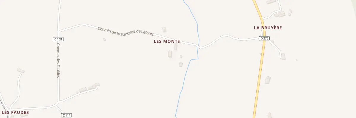 Plan du 5046 La Bruyere à Glanville