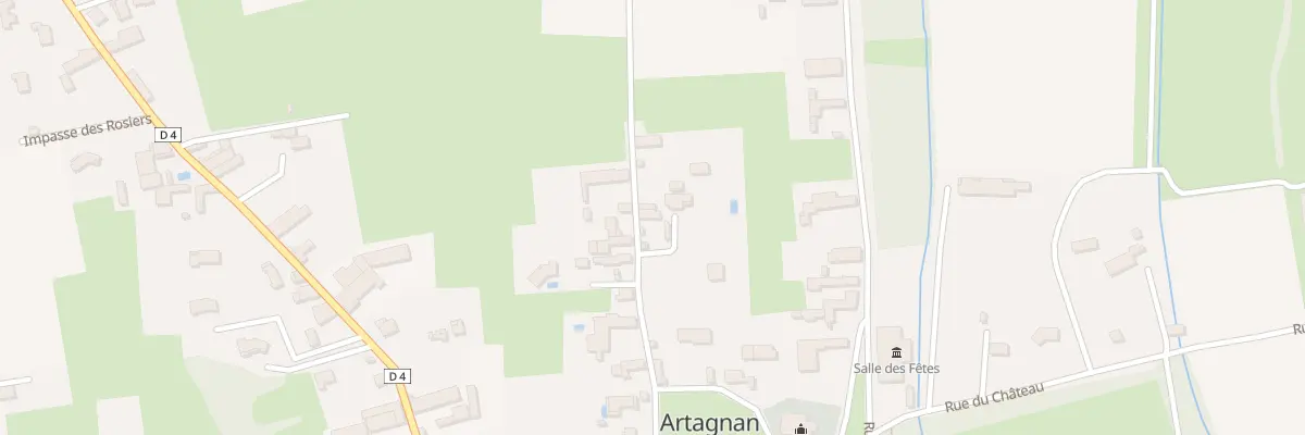 Plan du 16 Rue du Carrérot à Artagnan