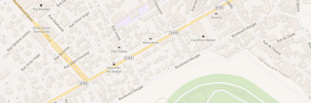 Plan du 75 Av de la République à Deauville