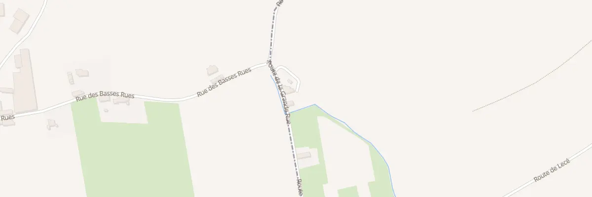 Plan du 16 La Grande Rue à Chouzé-sur-Loire