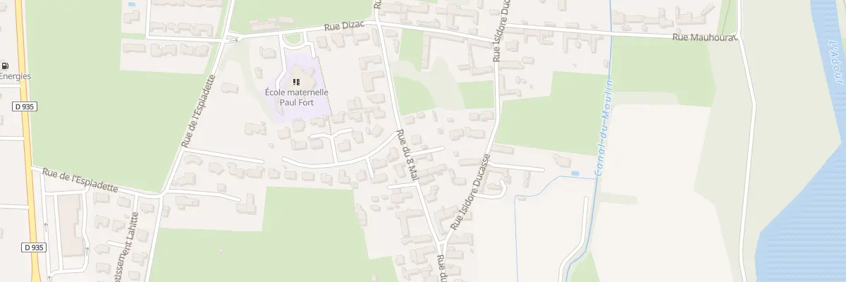 Plan du 5132 Marque Dessus à Bazet
