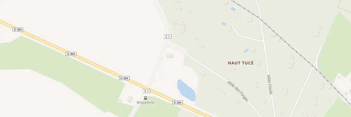 Plan du 5242 Haut Tuce à Lavardin