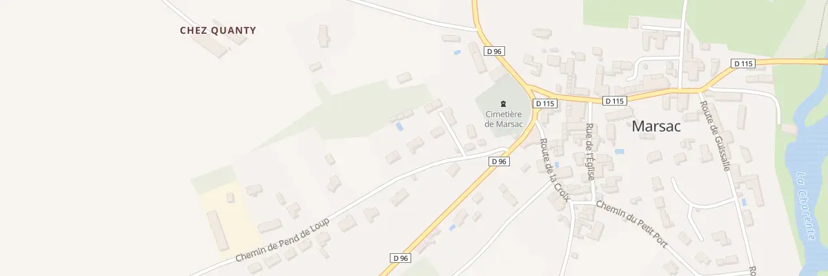 Plan du 92 Che de Pend de Loup à Marsac